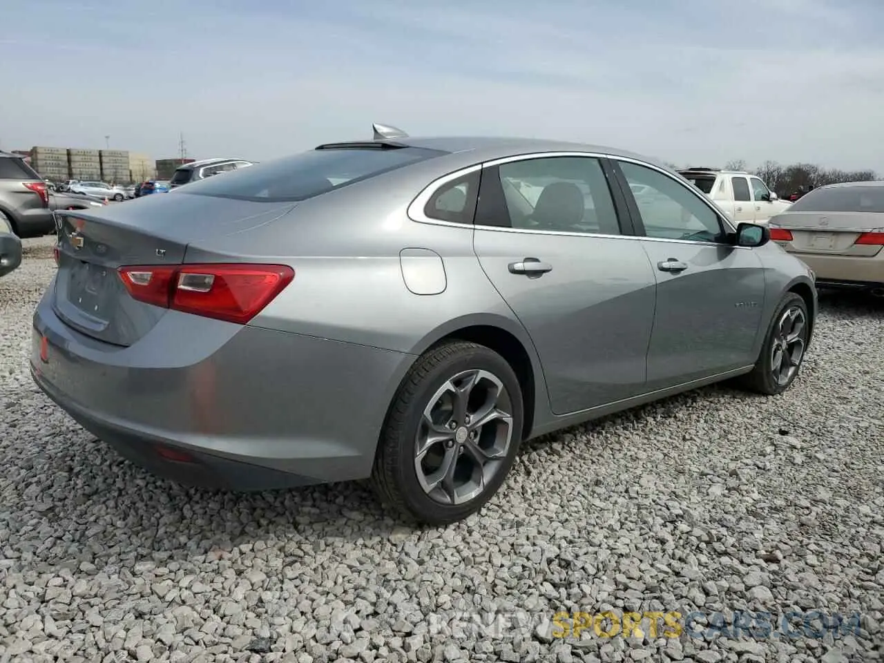 3 Photograph of a damaged car 1G1ZD5STXPF204420 CHEVROLET MALIBU 2023