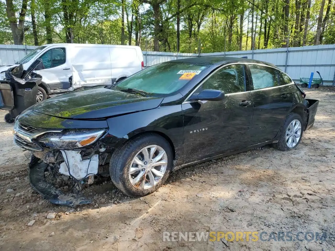 1 Photograph of a damaged car 1G1ZD5STXPF225090 CHEVROLET MALIBU 2023