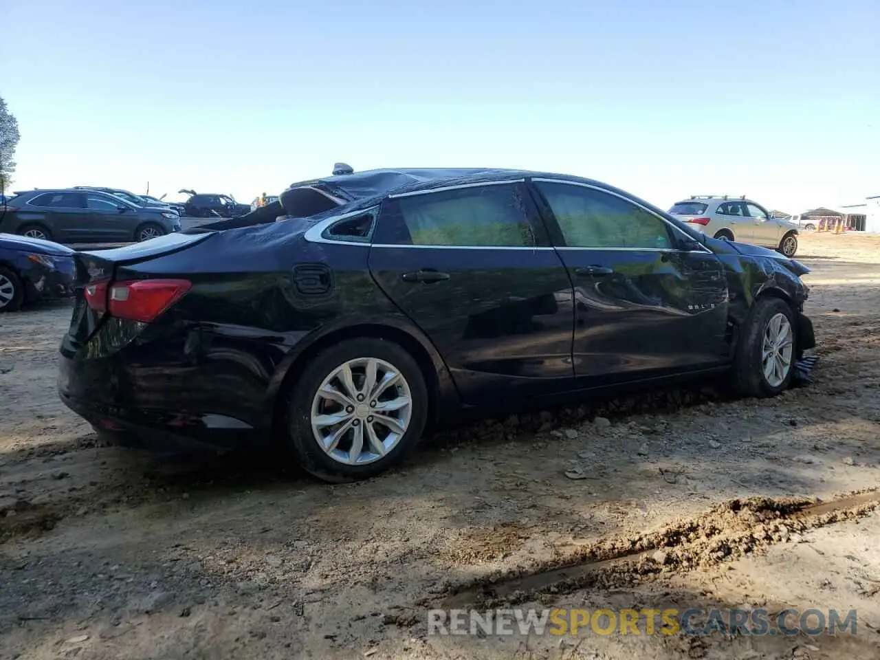 3 Photograph of a damaged car 1G1ZD5STXPF225090 CHEVROLET MALIBU 2023