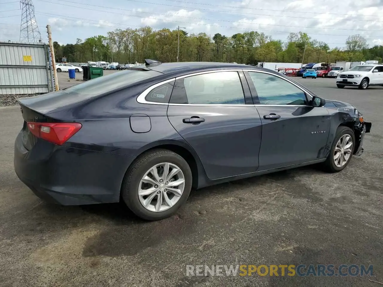 3 Photograph of a damaged car 1G1ZD5STXPF230063 CHEVROLET MALIBU 2023