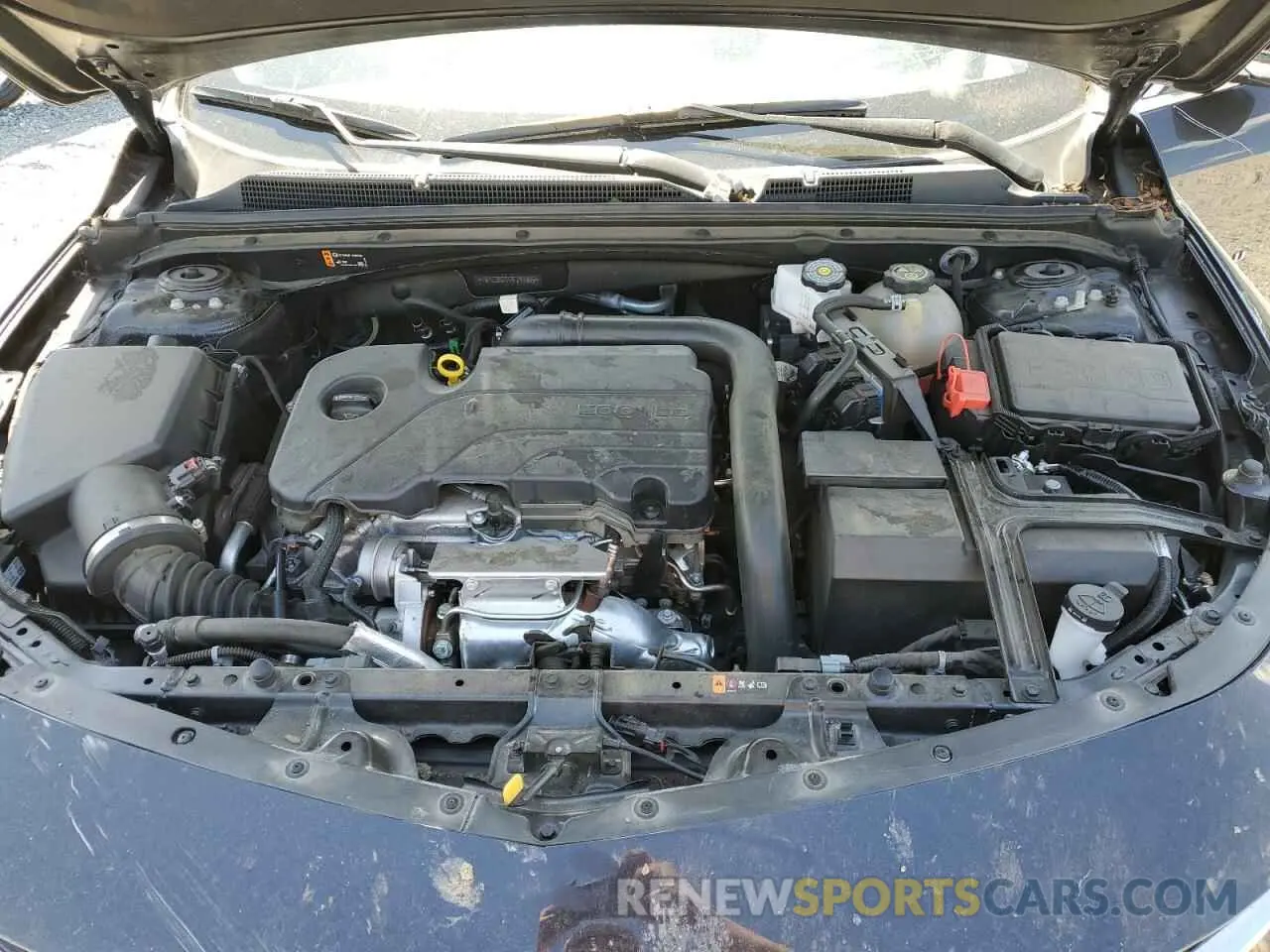 11 Photograph of a damaged car 1G1ZD5STXPF241886 CHEVROLET MALIBU 2023