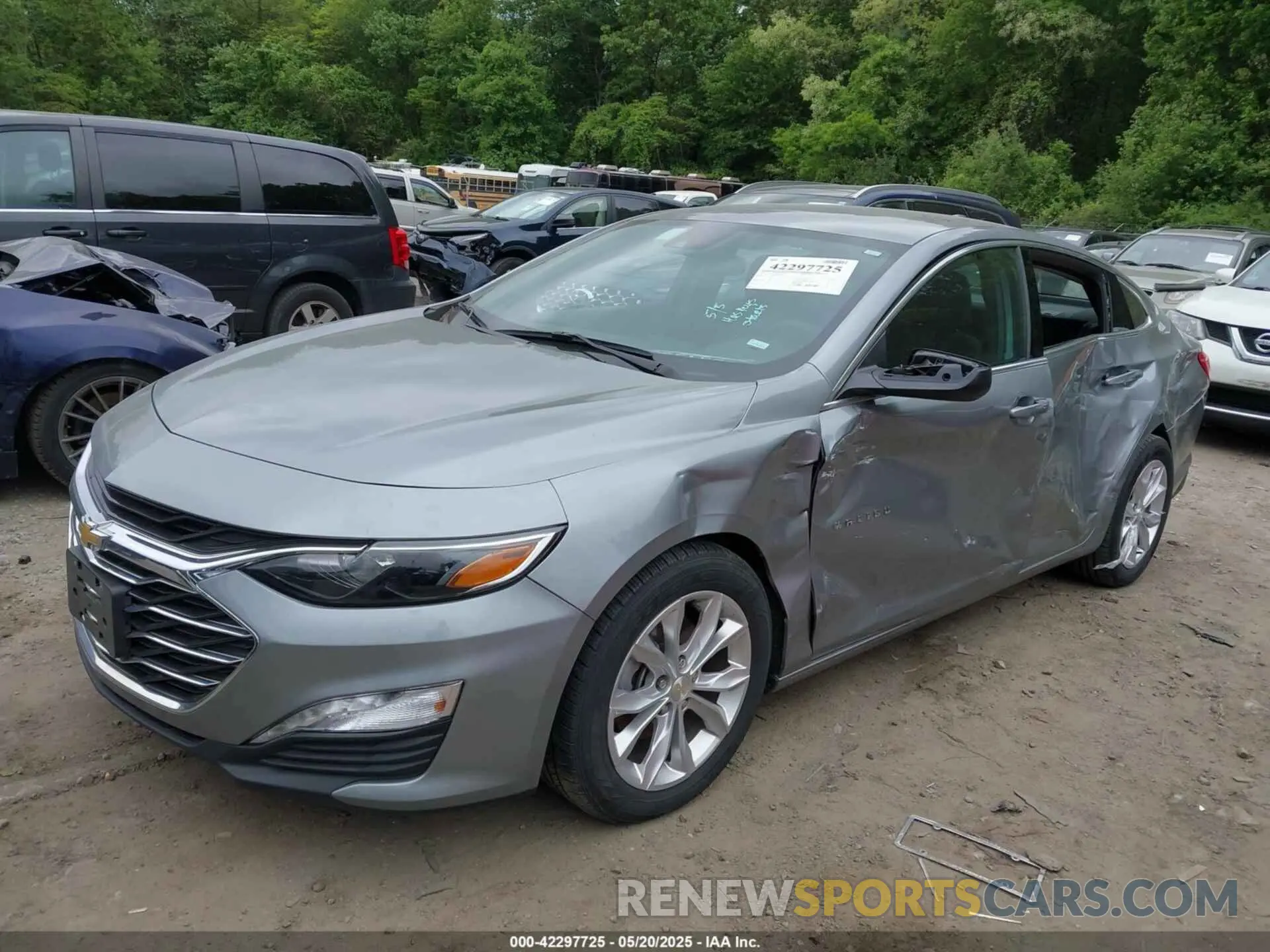 2 Photograph of a damaged car 1G1ZD5STXPF248370 CHEVROLET MALIBU 2023