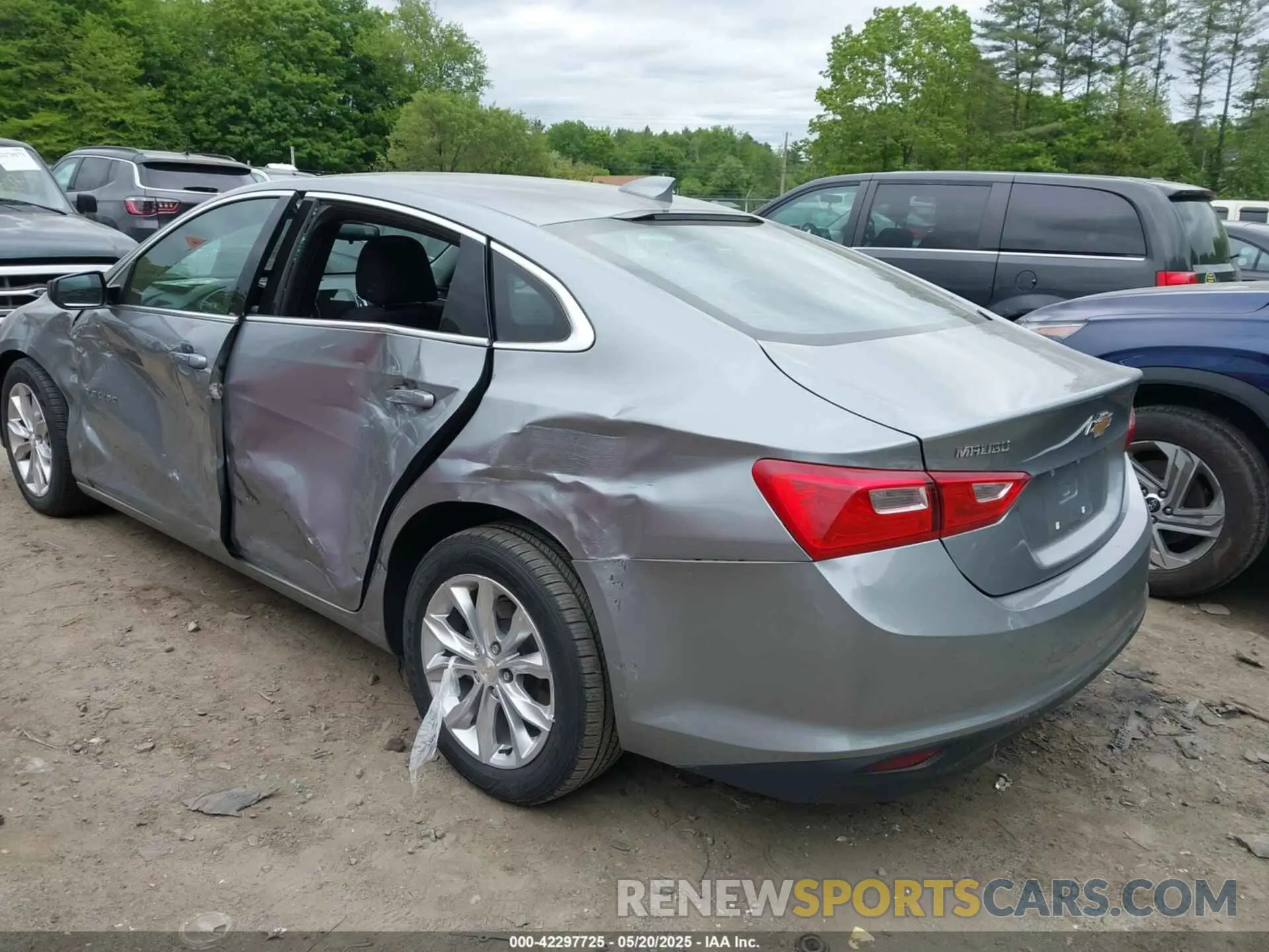 3 Photograph of a damaged car 1G1ZD5STXPF248370 CHEVROLET MALIBU 2023