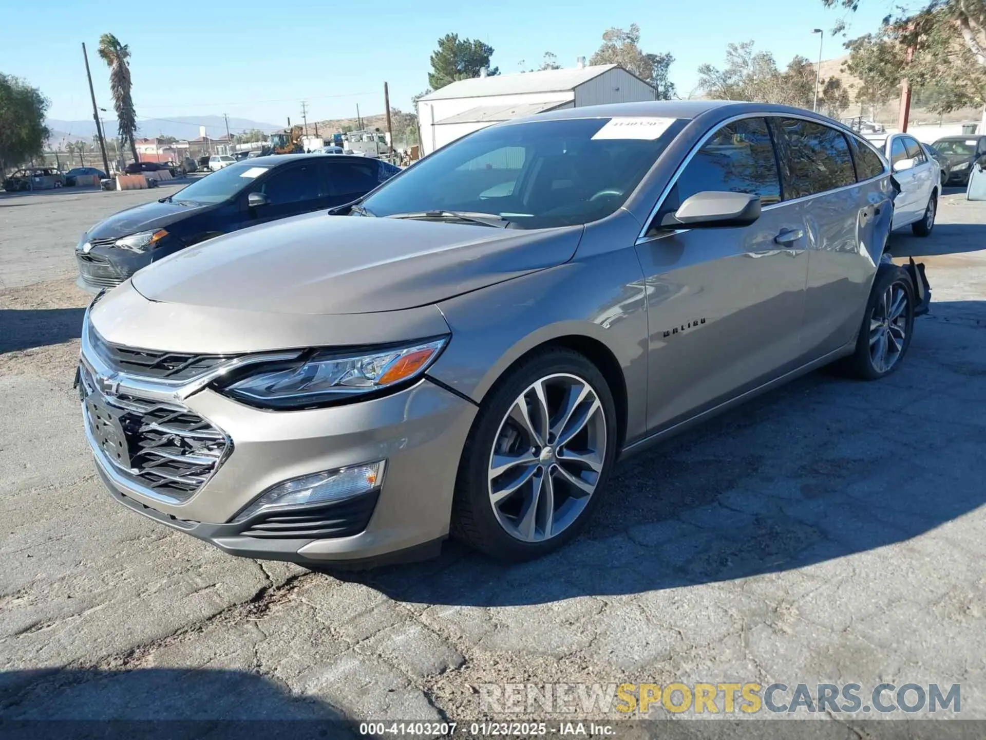 2 Photograph of a damaged car 1G1ZE5ST1PF176892 CHEVROLET MALIBU 2023