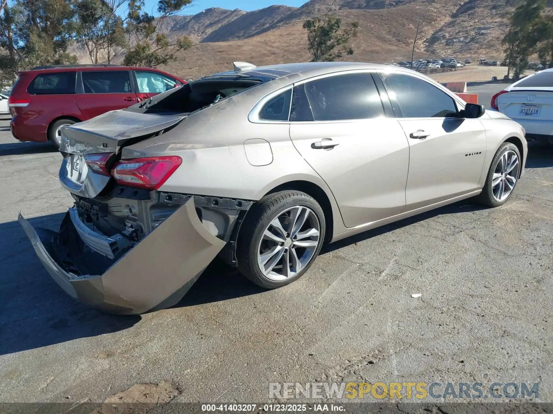 4 Photograph of a damaged car 1G1ZE5ST1PF176892 CHEVROLET MALIBU 2023