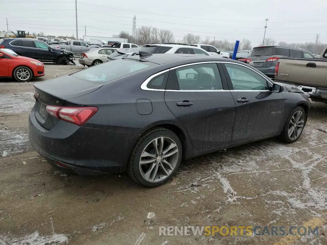 3 Photograph of a damaged car 1G1ZE5ST5PF145046 CHEVROLET MALIBU 2023