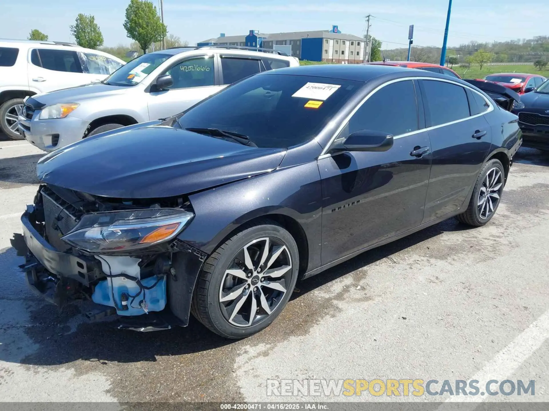2 Фотография поврежденного автомобиля 1G1ZG5ST0PF155266 CHEVROLET MALIBU 2023