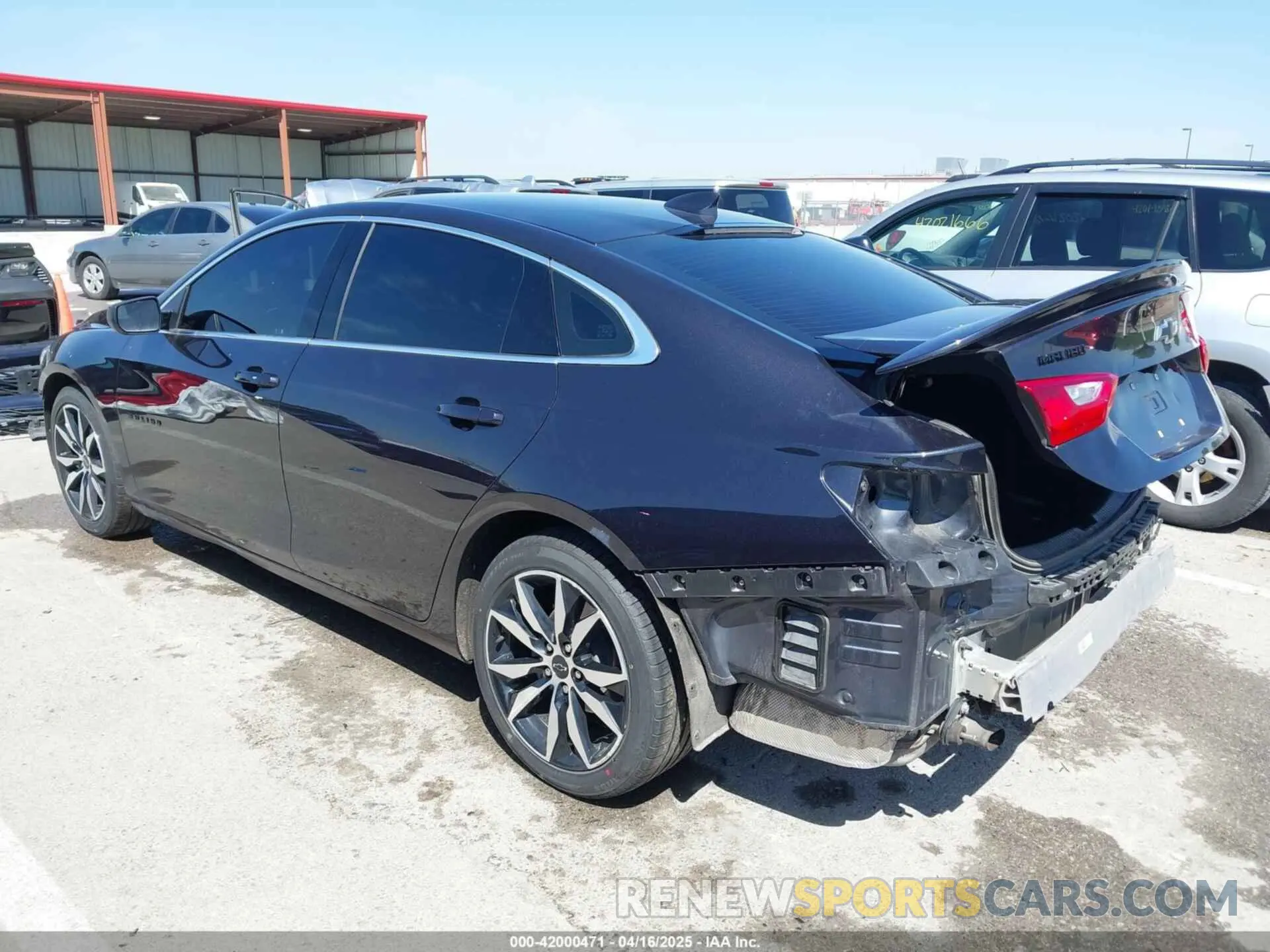 3 Фотография поврежденного автомобиля 1G1ZG5ST0PF155266 CHEVROLET MALIBU 2023