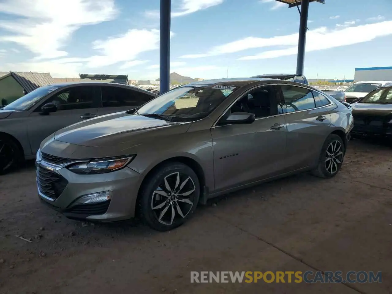 1 Photograph of a damaged car 1G1ZG5ST1PF149041 CHEVROLET MALIBU 2023