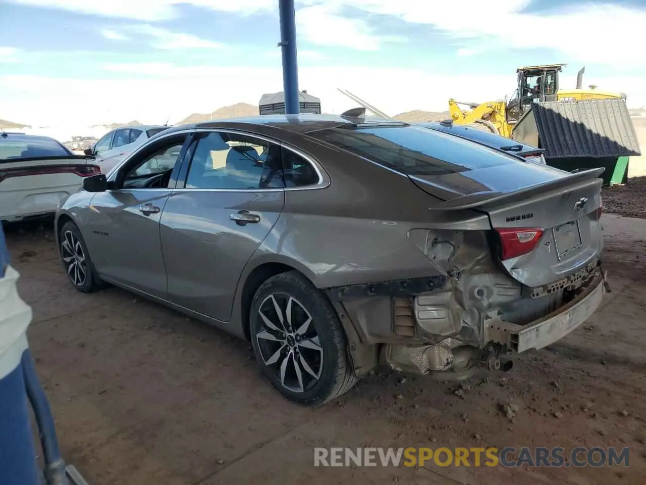 2 Photograph of a damaged car 1G1ZG5ST1PF149041 CHEVROLET MALIBU 2023