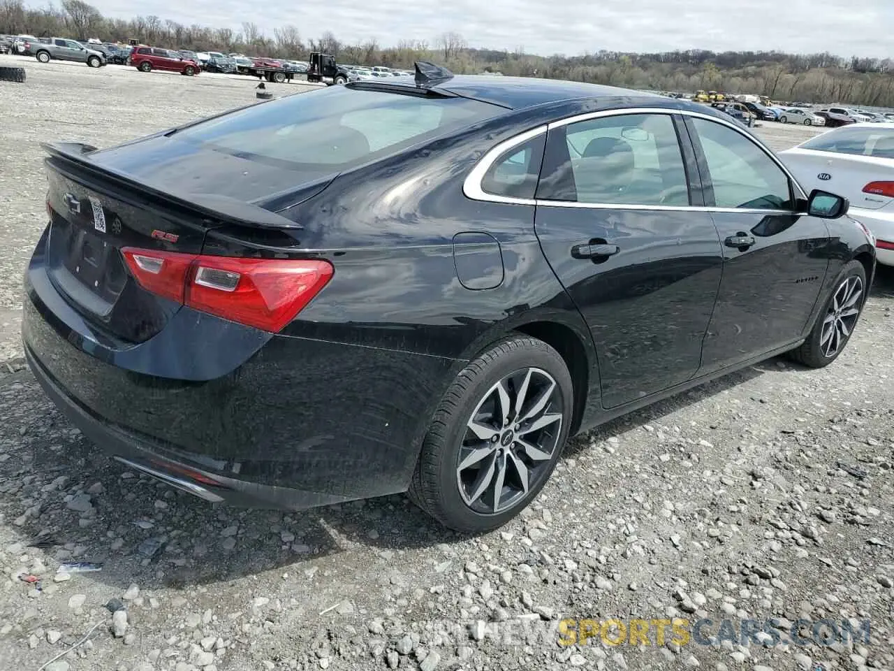 3 Photograph of a damaged car 1G1ZG5ST2PF158394 CHEVROLET MALIBU 2023