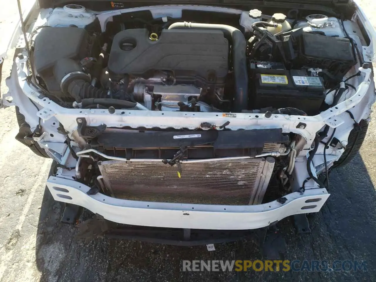11 Photograph of a damaged car 1G1ZG5ST4PF124294 CHEVROLET MALIBU 2023