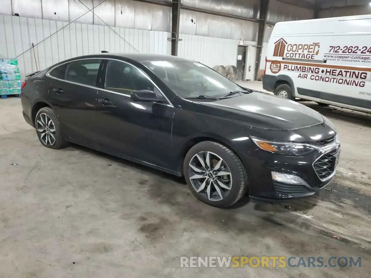 4 Фотография поврежденного автомобиля 1G1ZG5ST4PF175228 CHEVROLET MALIBU 2023