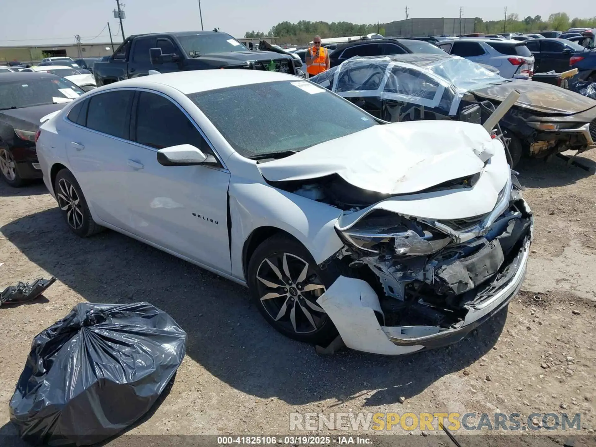 1 Photograph of a damaged car 1G1ZG5ST5PF121677 CHEVROLET MALIBU 2023