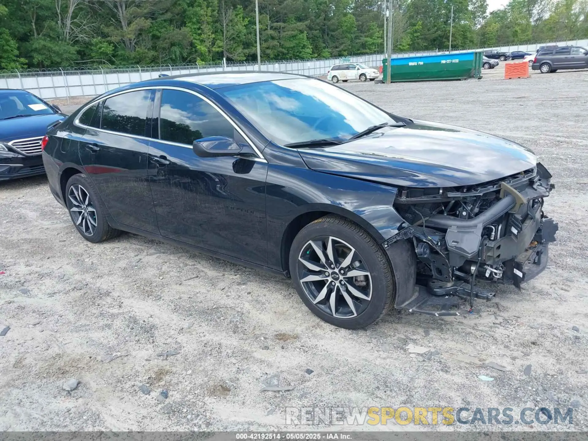 1 Фотография поврежденного автомобиля 1G1ZG5ST6PF142313 CHEVROLET MALIBU 2023