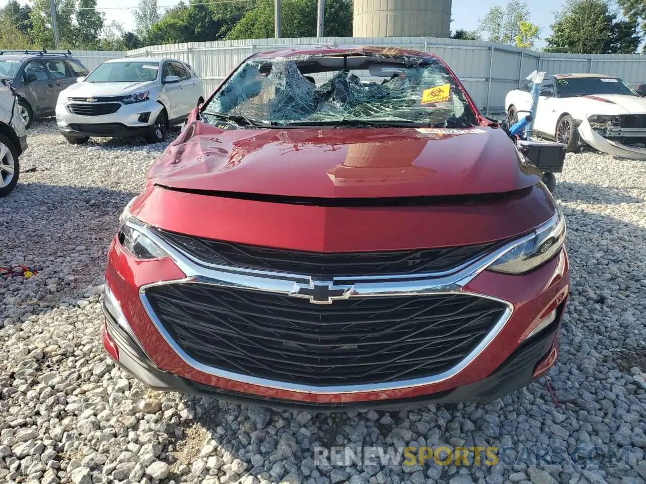 5 Photograph of a damaged car 1G1ZG5ST6PF142652 CHEVROLET MALIBU 2023