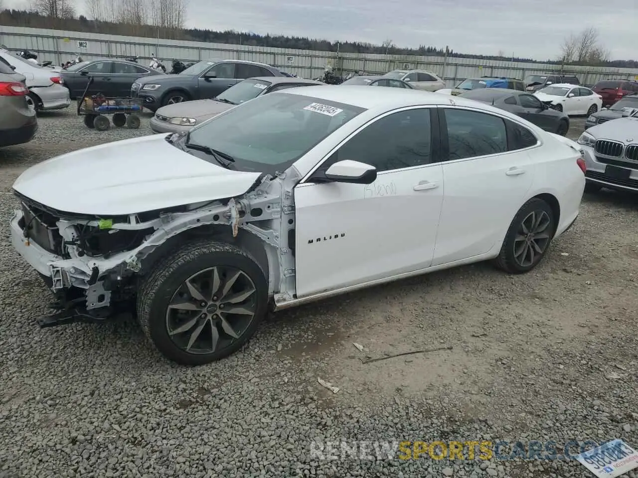 1 Фотография поврежденного автомобиля 1G1ZG5ST7PF173280 CHEVROLET MALIBU 2023