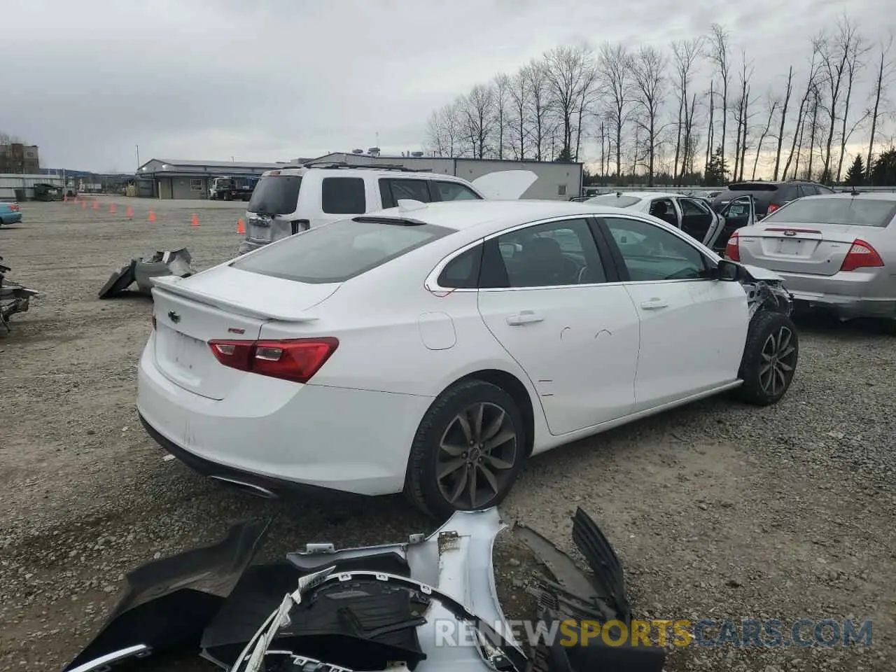 3 Фотография поврежденного автомобиля 1G1ZG5ST7PF173280 CHEVROLET MALIBU 2023