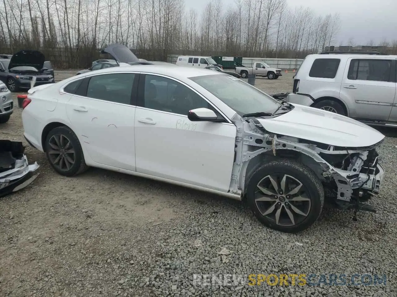 4 Фотография поврежденного автомобиля 1G1ZG5ST7PF173280 CHEVROLET MALIBU 2023