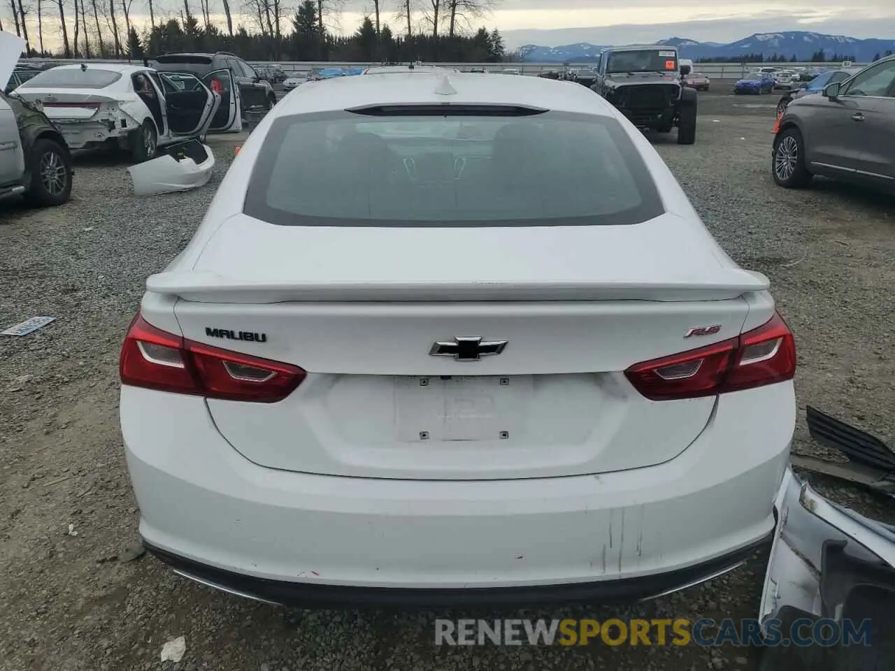6 Фотография поврежденного автомобиля 1G1ZG5ST7PF173280 CHEVROLET MALIBU 2023