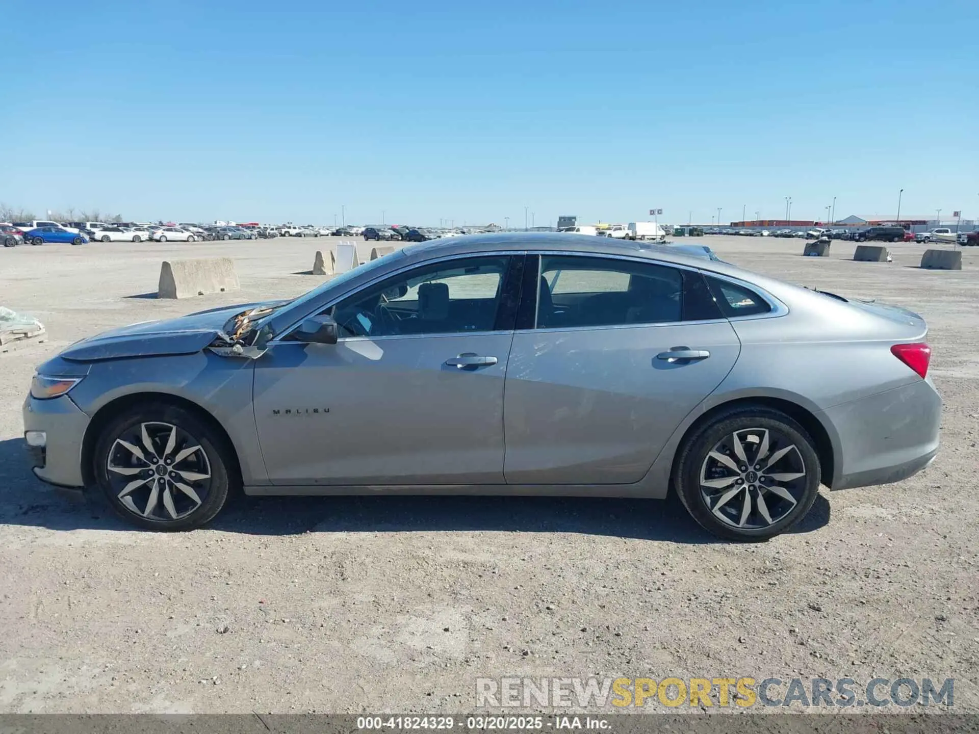 13 Photograph of a damaged car 1G1ZG5ST8PF127313 CHEVROLET MALIBU 2023