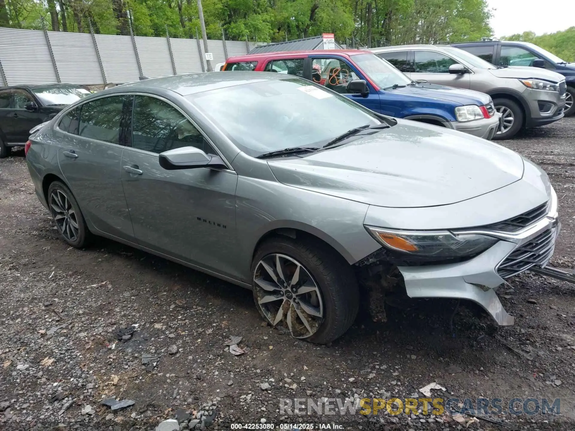 1 Photograph of a damaged car 1G1ZG5ST8PF245846 CHEVROLET MALIBU 2023