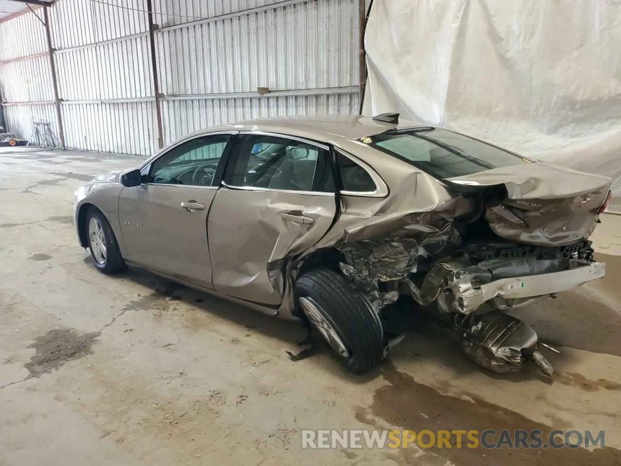 2 Photograph of a damaged car 1G1ZB5ST0RF143393 CHEVROLET MALIBU 2024