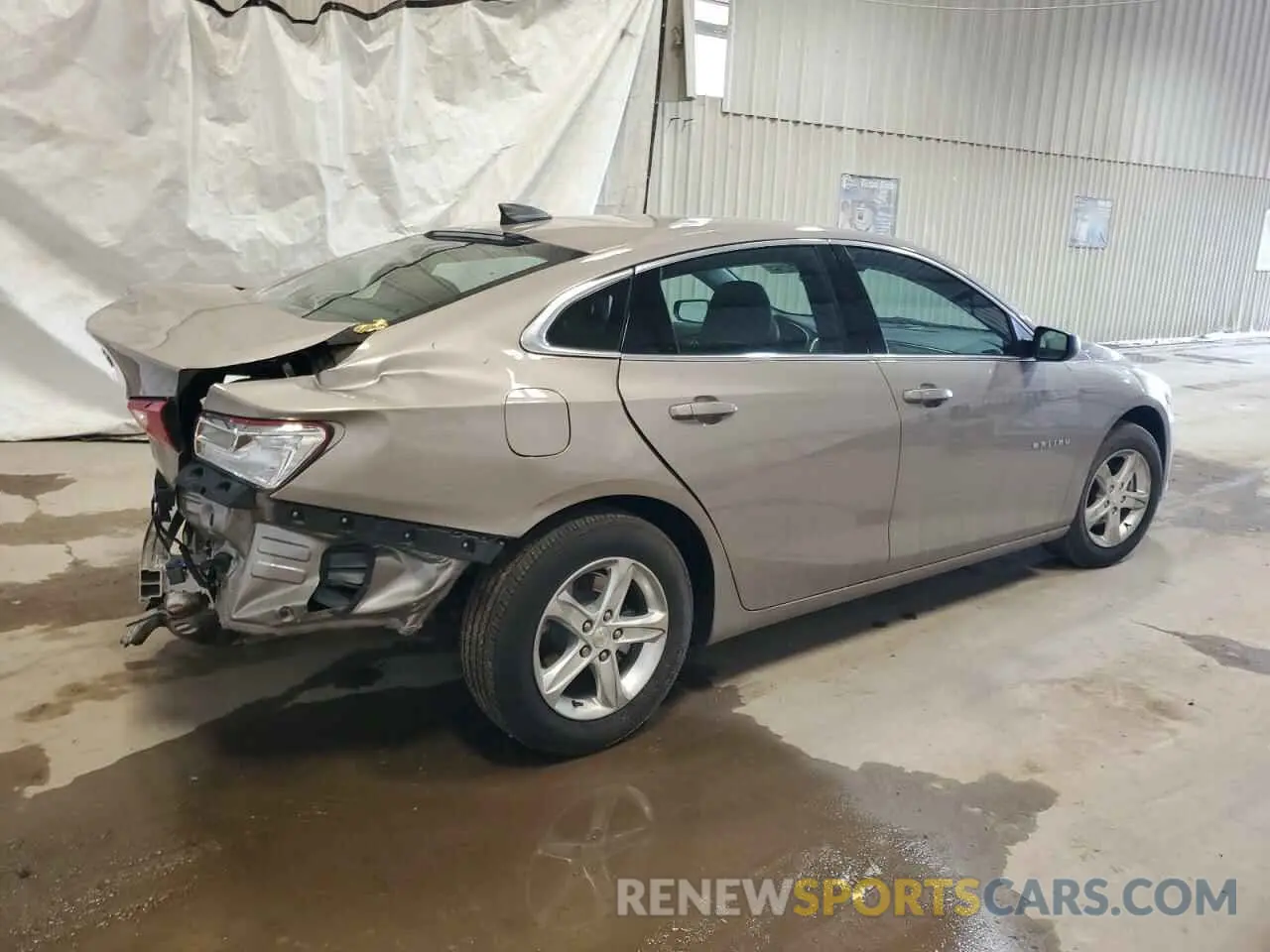 3 Photograph of a damaged car 1G1ZB5ST0RF143393 CHEVROLET MALIBU 2024