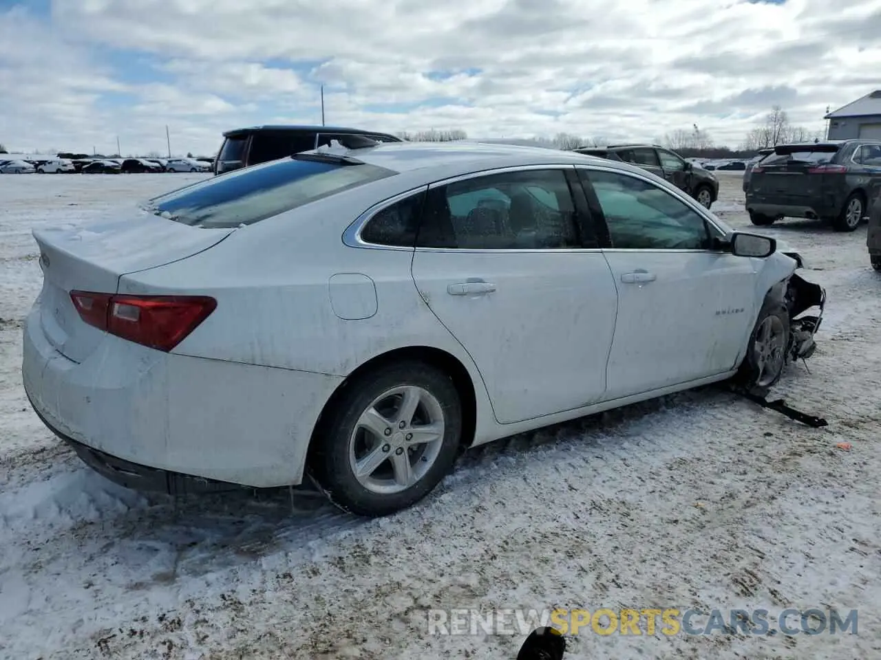 3 Photograph of a damaged car 1G1ZB5ST5RF137864 CHEVROLET MALIBU 2024