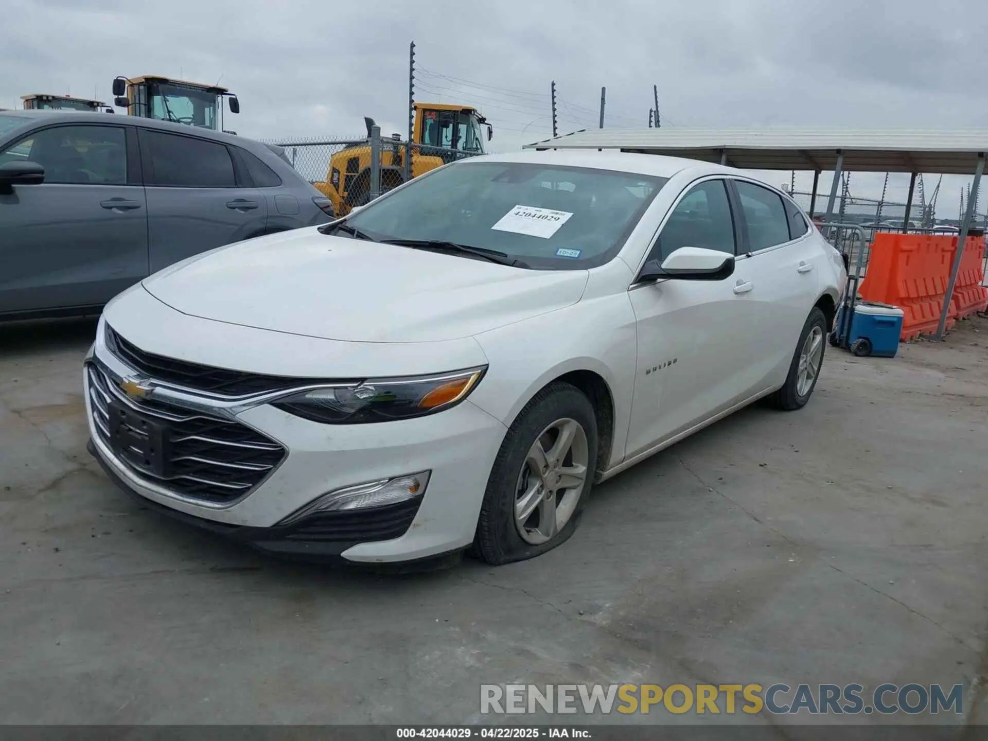 2 Photograph of a damaged car 1G1ZB5ST6RF107983 CHEVROLET MALIBU 2024