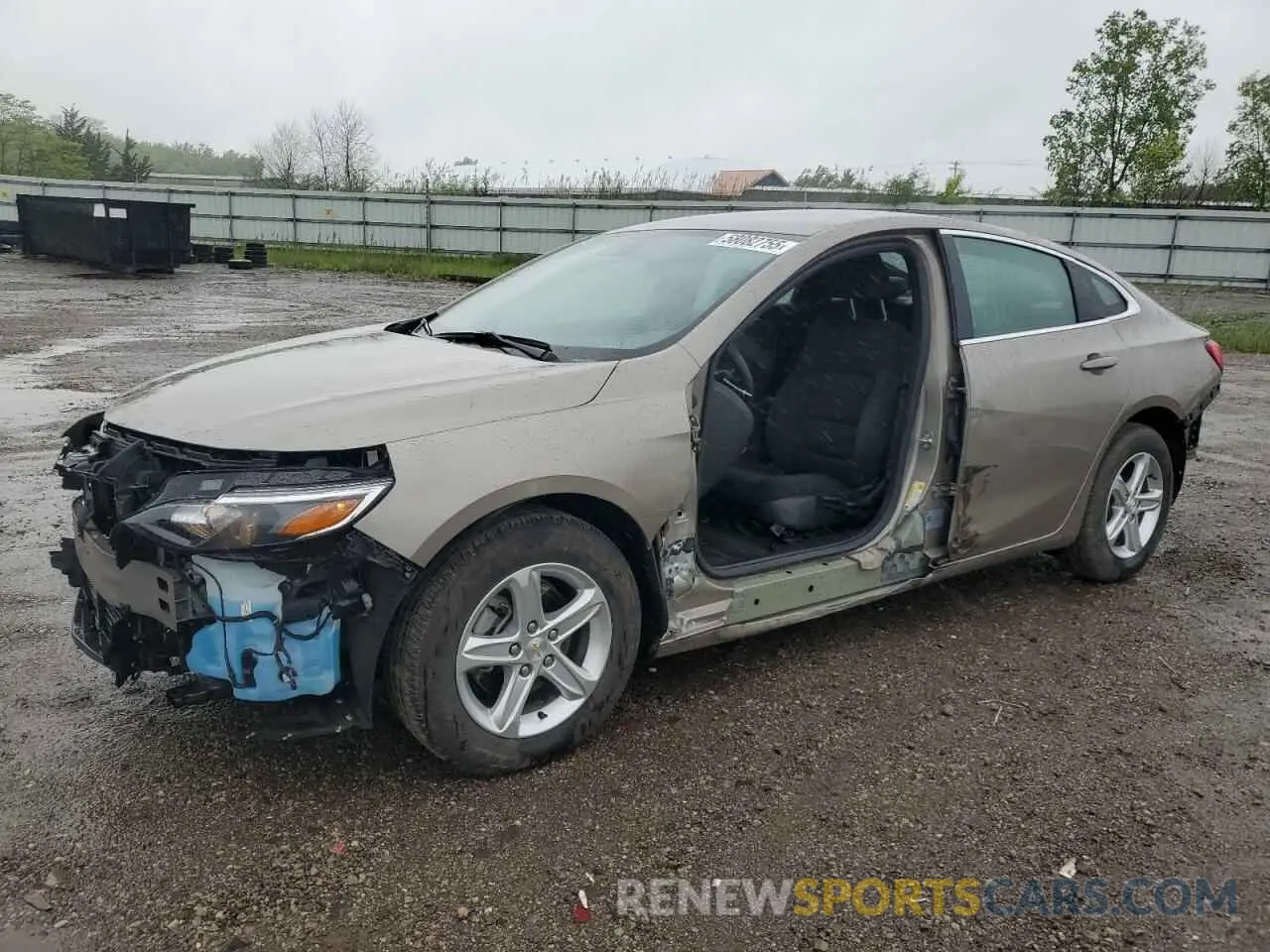 1 Photograph of a damaged car 1G1ZB5ST7RF135792 CHEVROLET MALIBU 2024