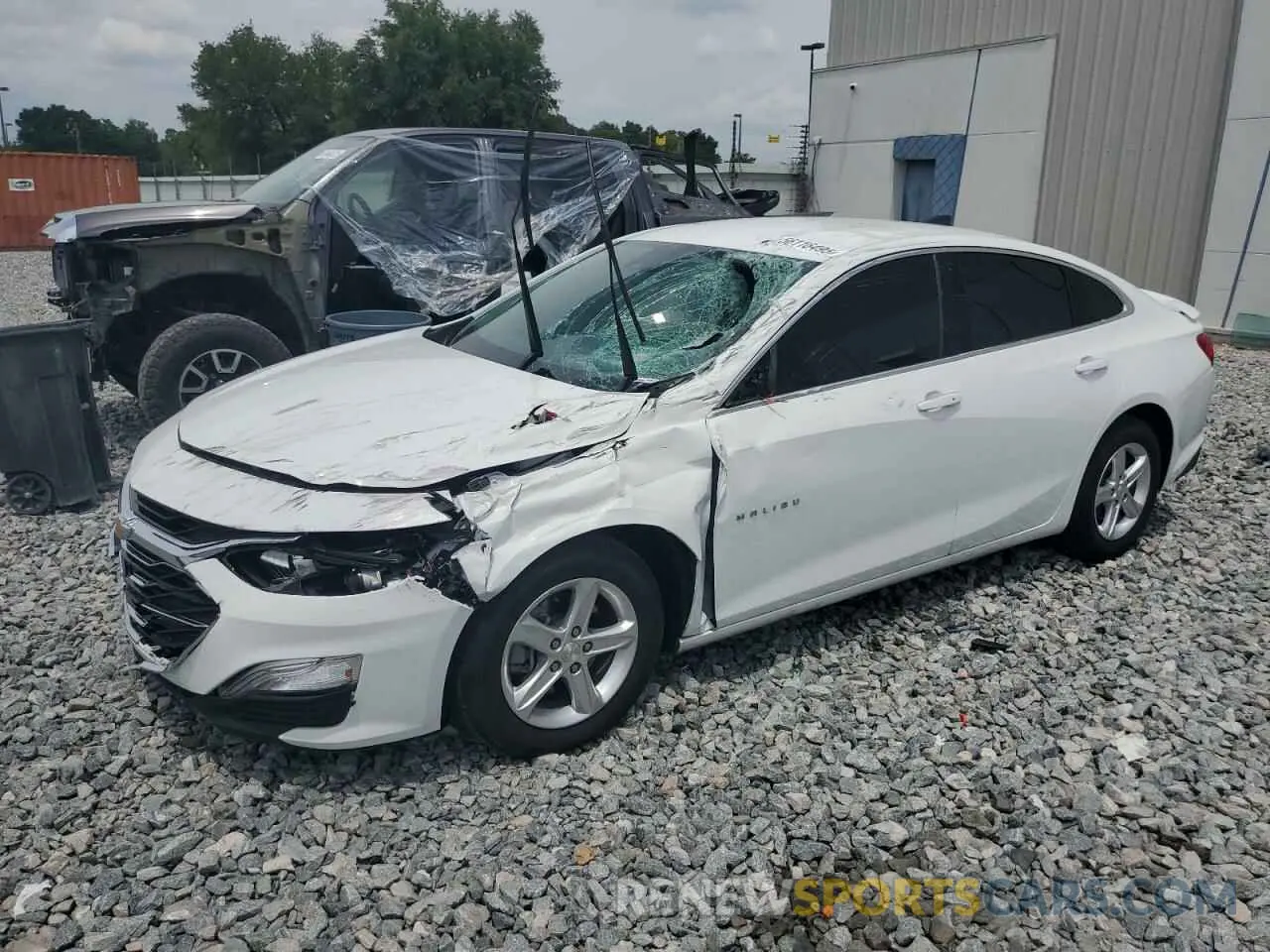 1 Photograph of a damaged car 1G1ZB5ST9RF149581 CHEVROLET MALIBU 2024