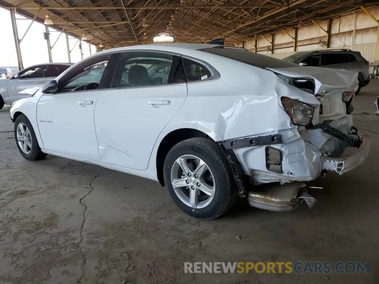2 Photograph of a damaged car 1G1ZC5ST1RF121982 CHEVROLET MALIBU 2024