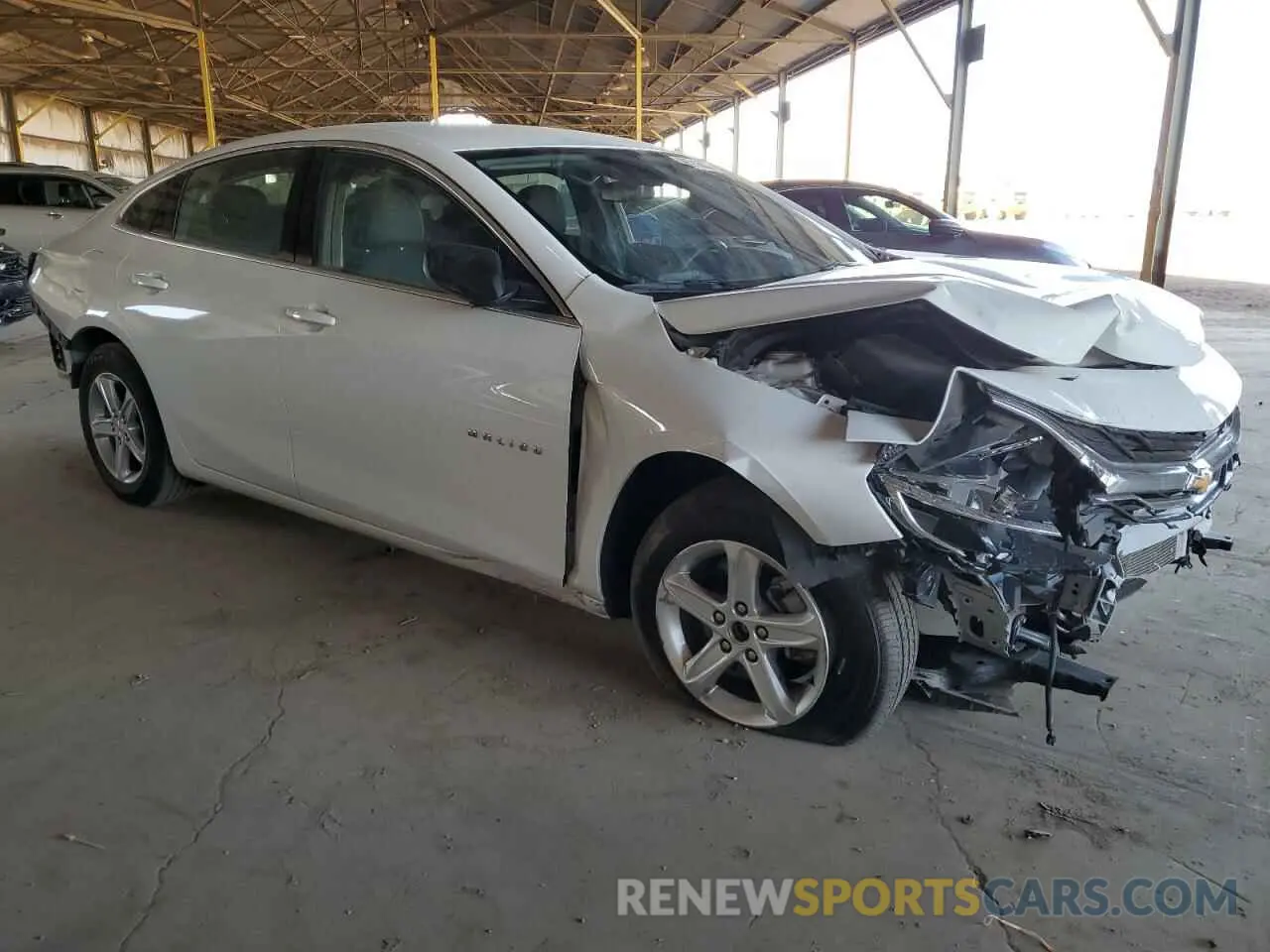 4 Photograph of a damaged car 1G1ZC5ST1RF121982 CHEVROLET MALIBU 2024
