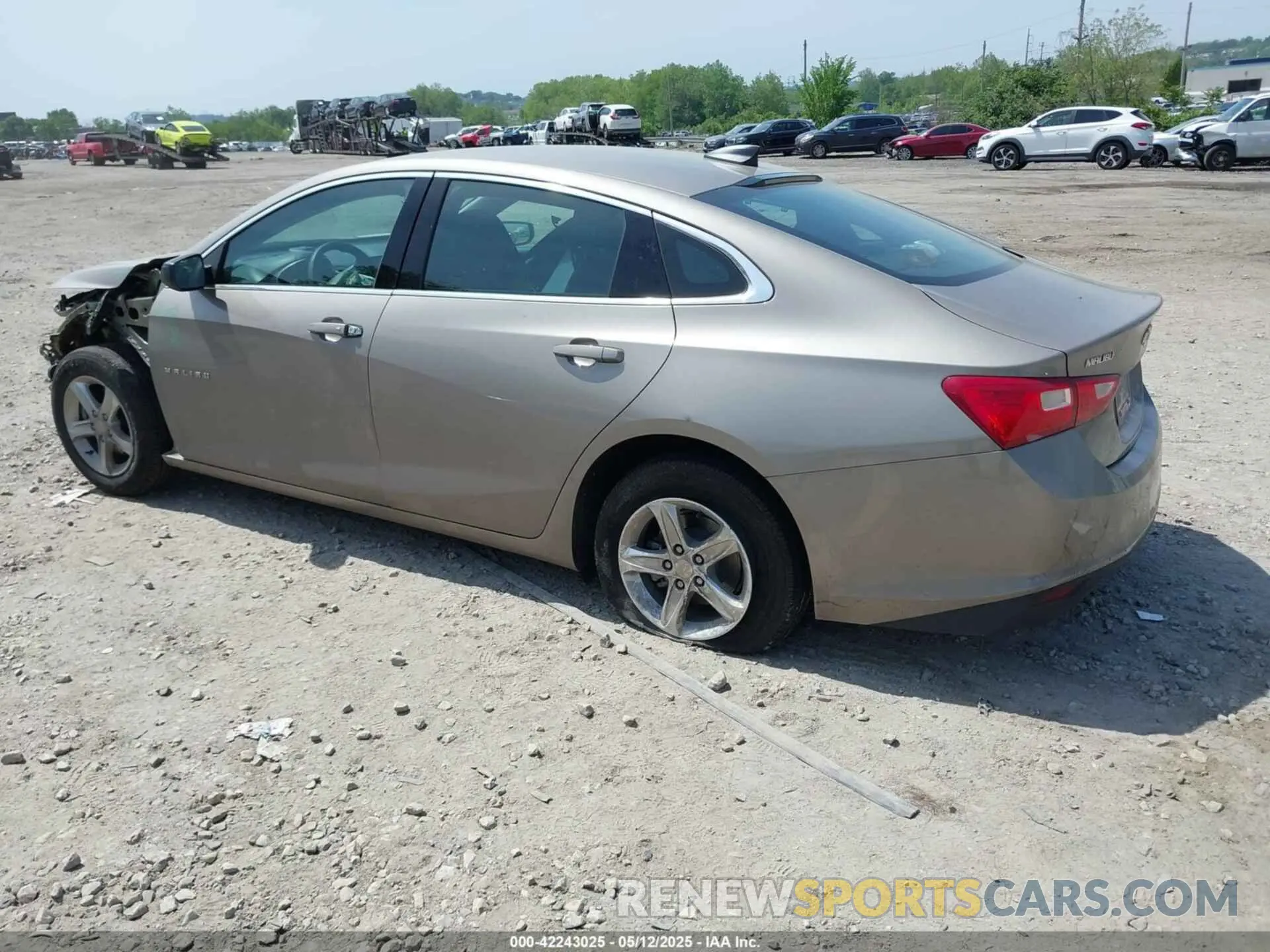 3 Photograph of a damaged car 1G1ZC5ST2RF232265 CHEVROLET MALIBU 2024