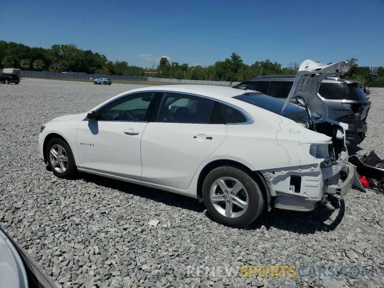 2 Photograph of a damaged car 1G1ZC5ST3RF203907 CHEVROLET MALIBU 2024