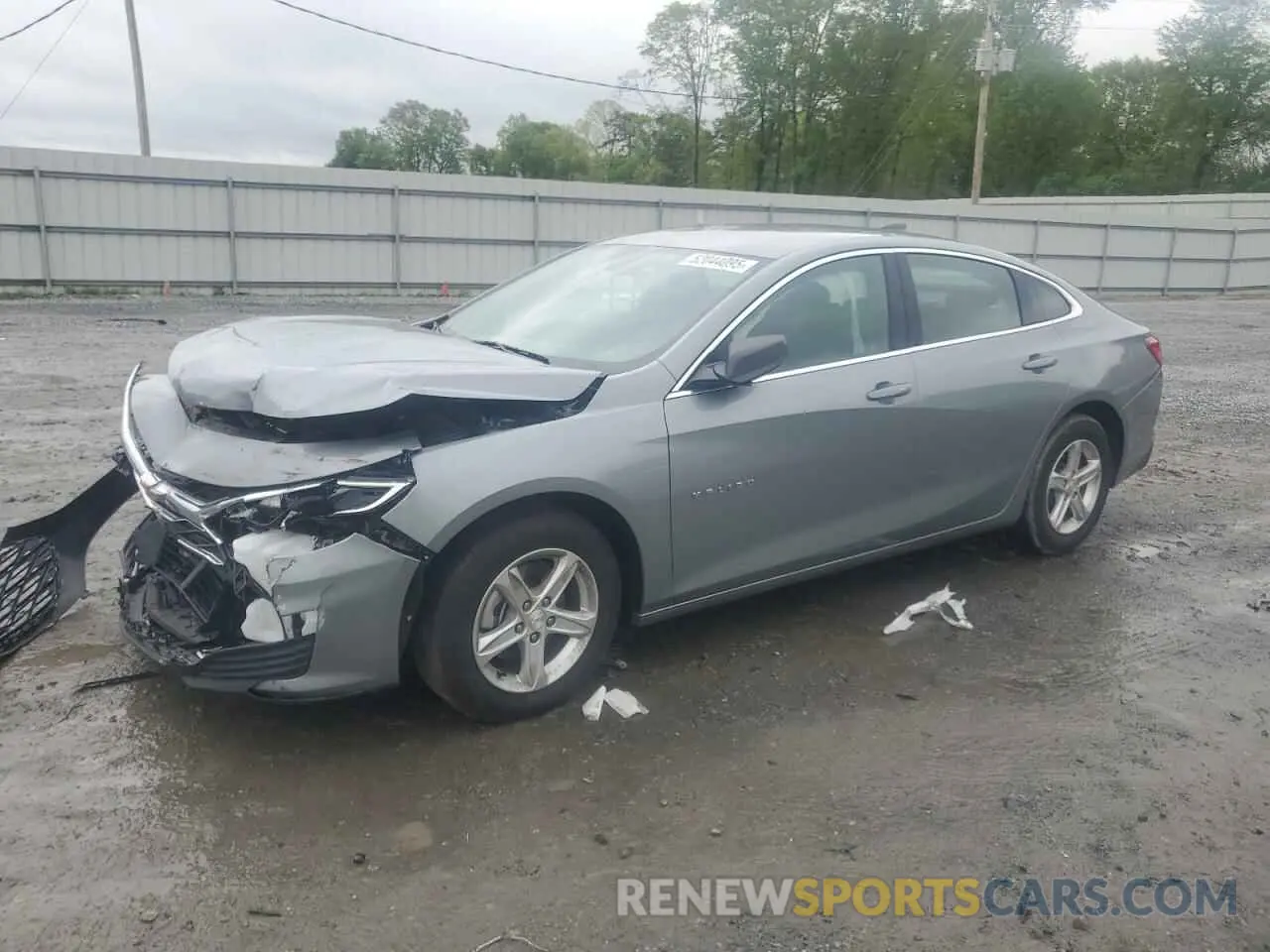 1 Photograph of a damaged car 1G1ZC5ST3RF241475 CHEVROLET MALIBU 2024