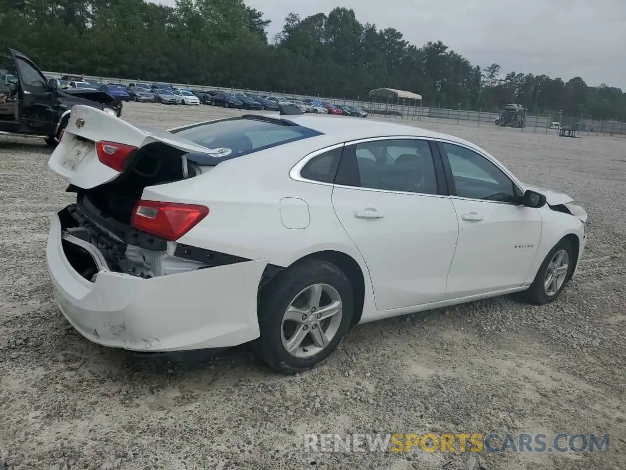 3 Photograph of a damaged car 1G1ZC5ST5RF127056 CHEVROLET MALIBU 2024