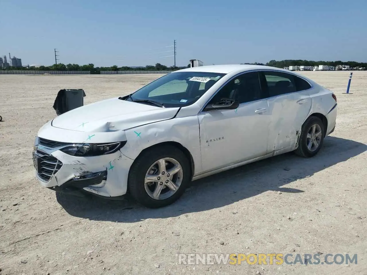 1 Photograph of a damaged car 1G1ZC5ST6RF230096 CHEVROLET MALIBU 2024