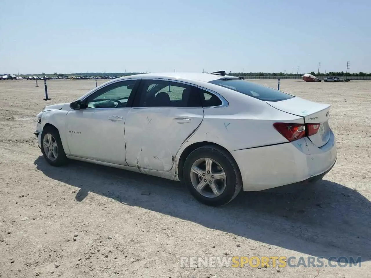 2 Photograph of a damaged car 1G1ZC5ST6RF230096 CHEVROLET MALIBU 2024