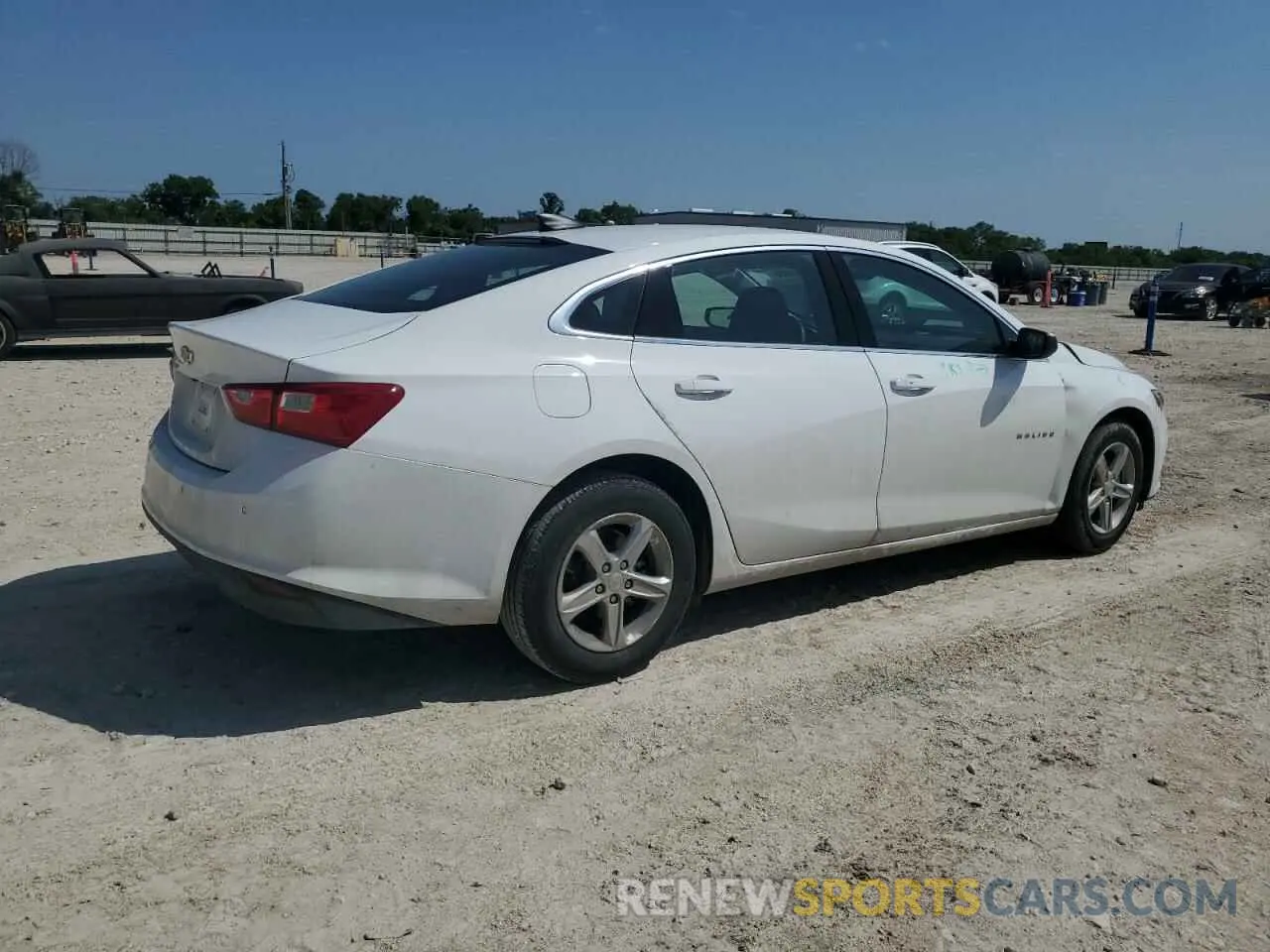 3 Photograph of a damaged car 1G1ZC5ST6RF230096 CHEVROLET MALIBU 2024