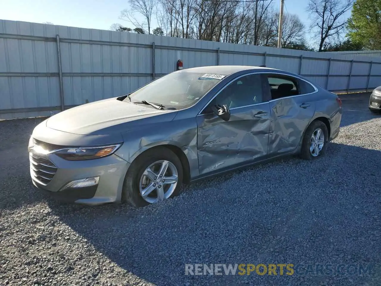 1 Photograph of a damaged car 1G1ZC5ST7RF231838 CHEVROLET MALIBU 2024