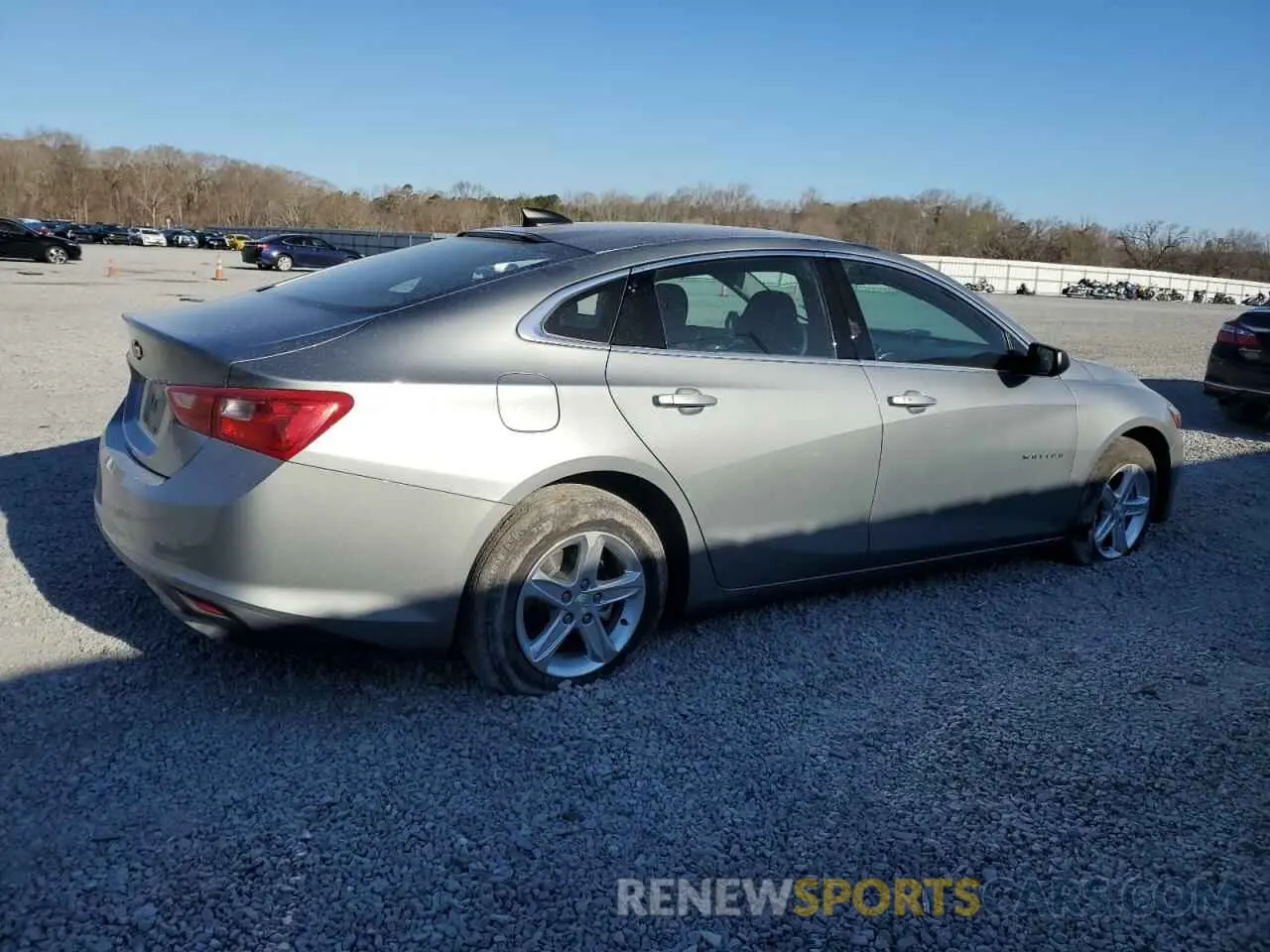 3 Photograph of a damaged car 1G1ZC5ST7RF231838 CHEVROLET MALIBU 2024