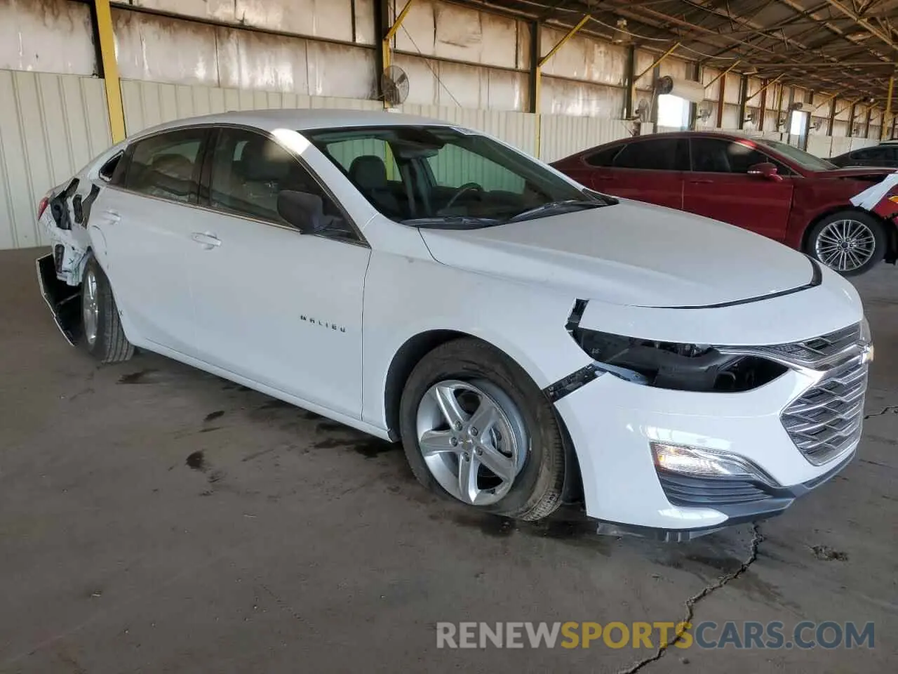 4 Фотография поврежденного автомобиля 1G1ZC5ST8RF233789 CHEVROLET MALIBU 2024