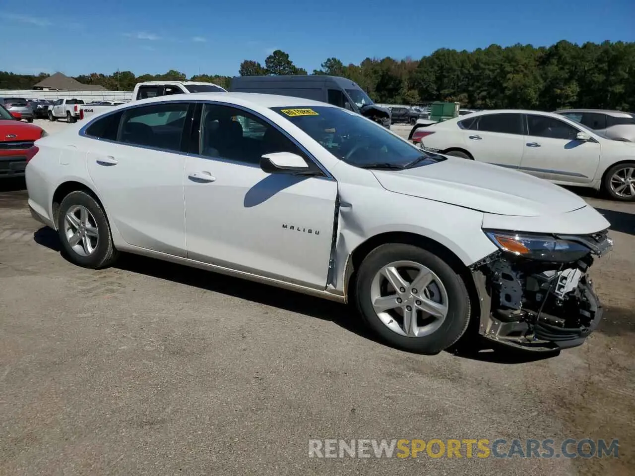 4 Photograph of a damaged car 1G1ZC5ST9RF186319 CHEVROLET MALIBU 2024