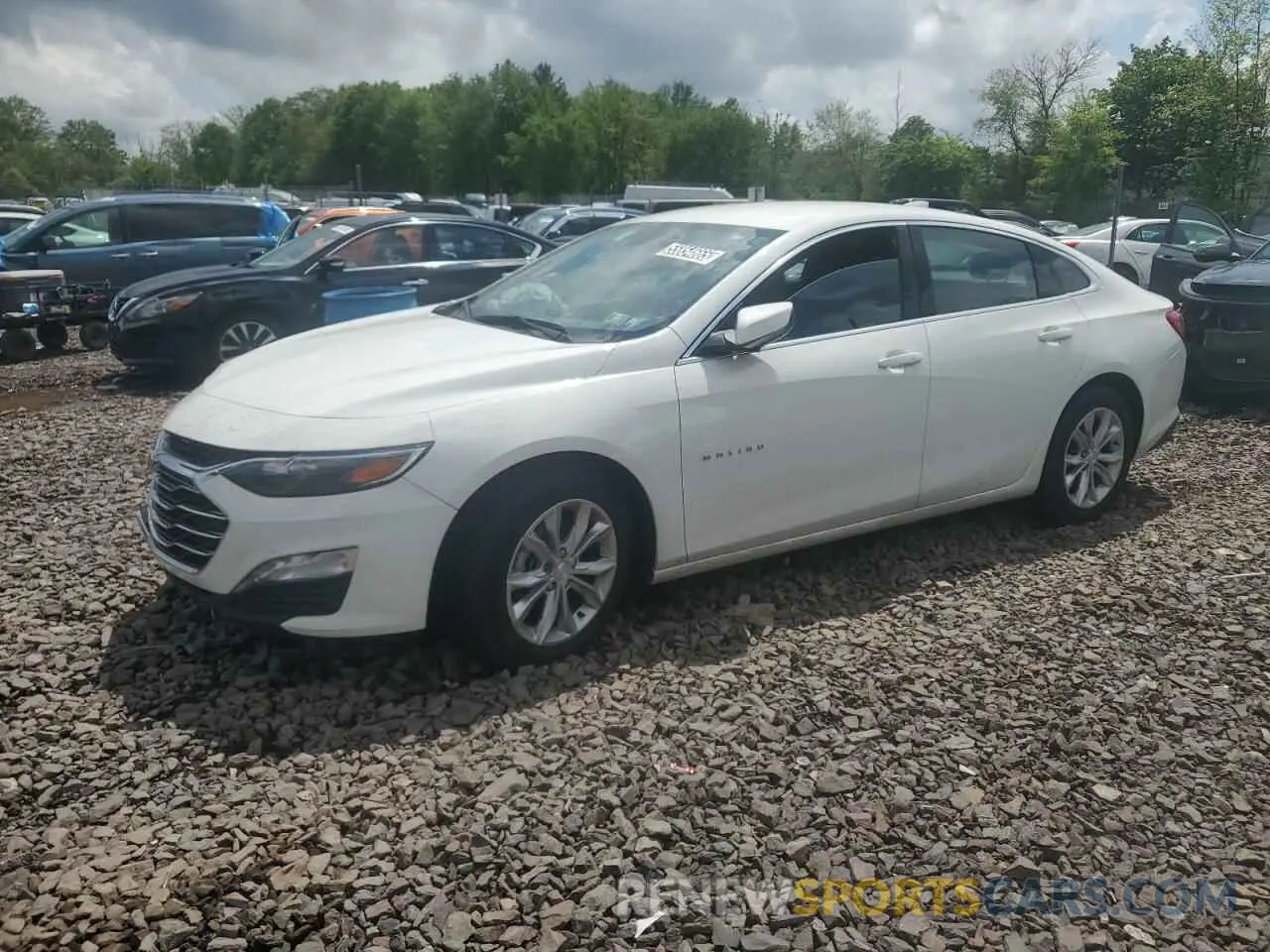 1 Photograph of a damaged car 1G1ZD5ST0RF129021 CHEVROLET MALIBU 2024
