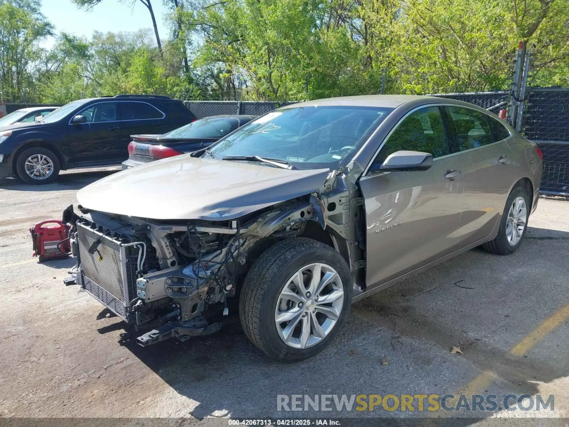 2 Photograph of a damaged car 1G1ZD5ST0RF131349 CHEVROLET MALIBU 2024