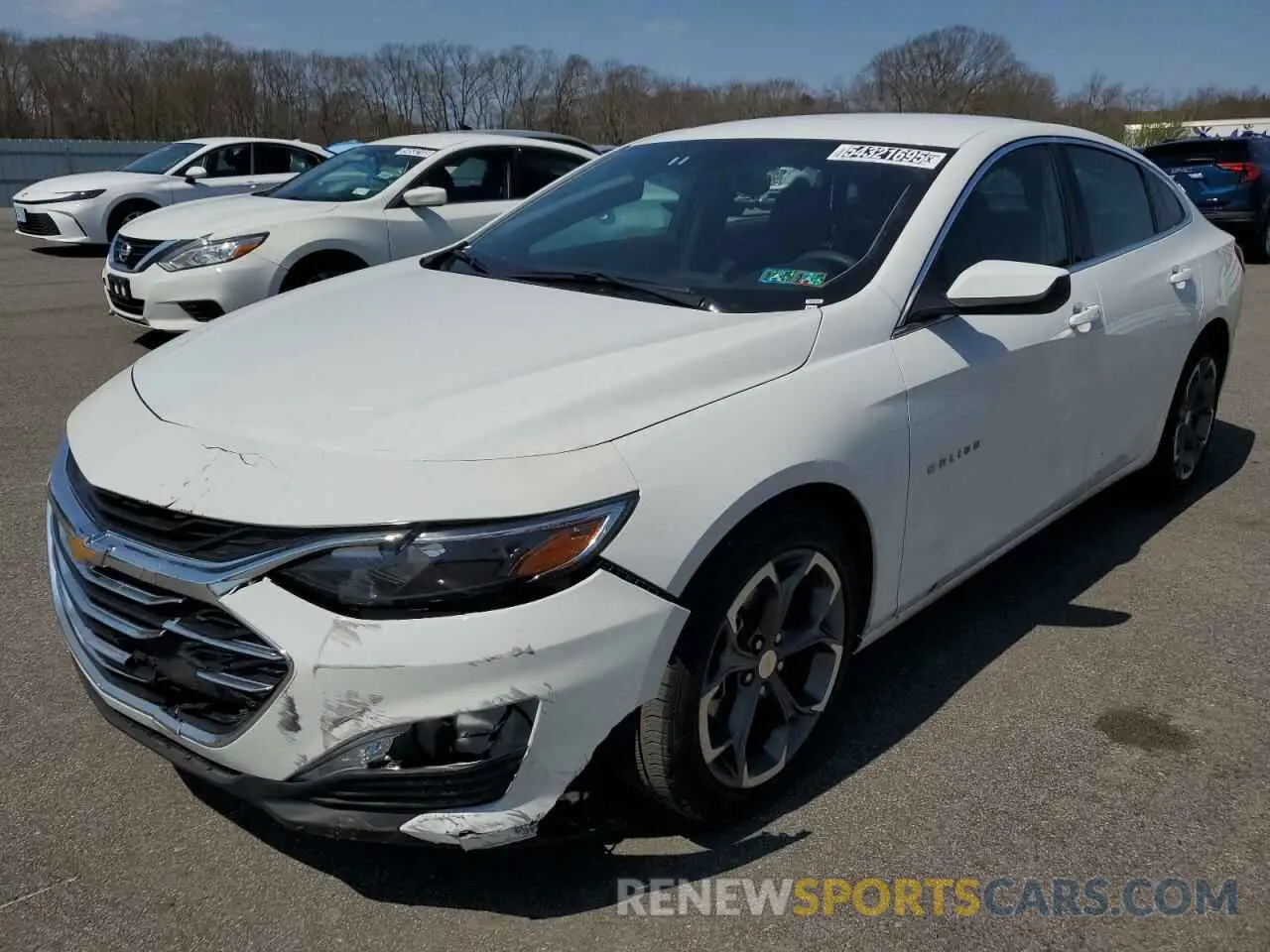 1 Photograph of a damaged car 1G1ZD5ST0RF173892 CHEVROLET MALIBU 2024