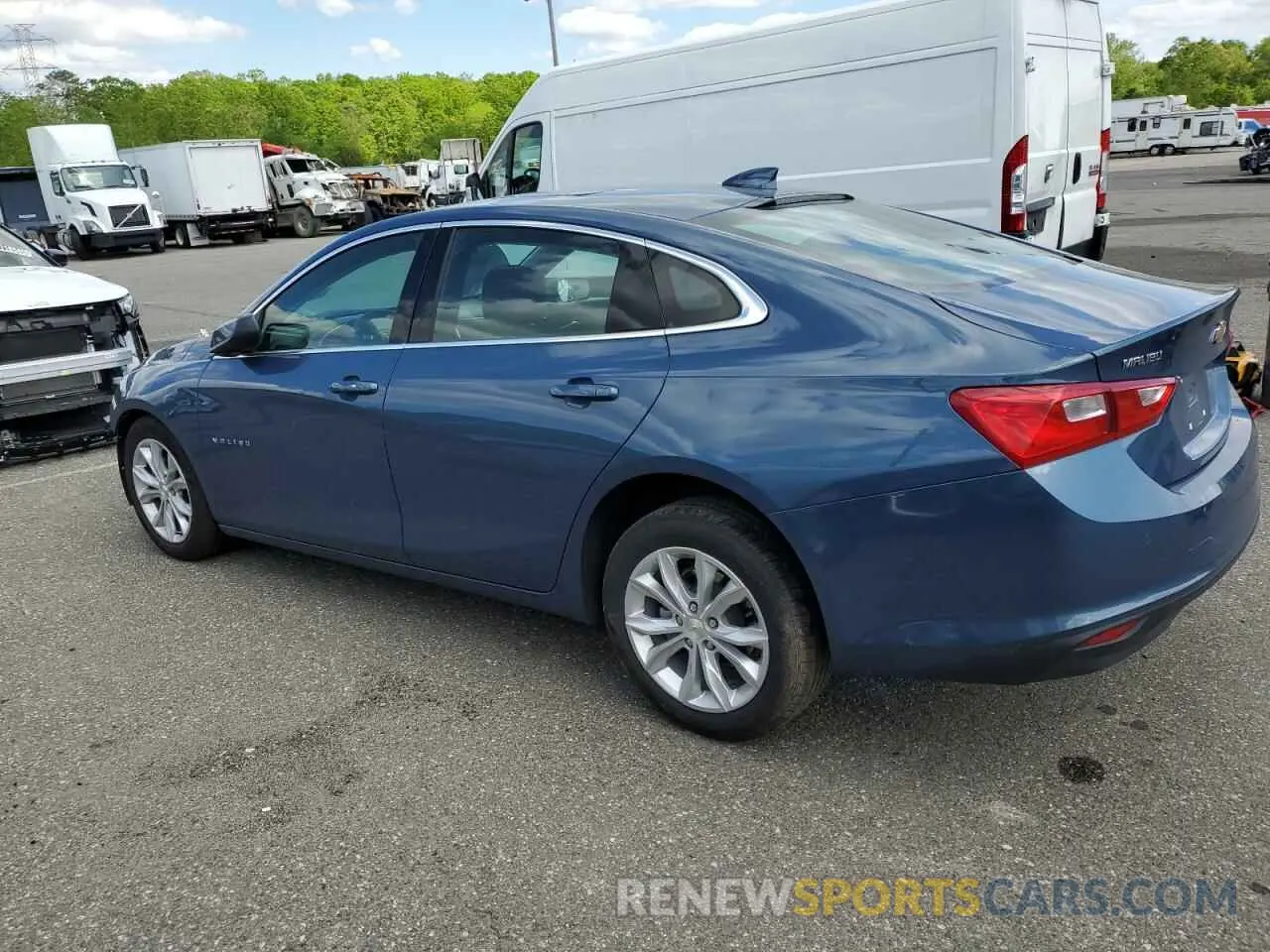 2 Photograph of a damaged car 1G1ZD5ST0RF204297 CHEVROLET MALIBU 2024