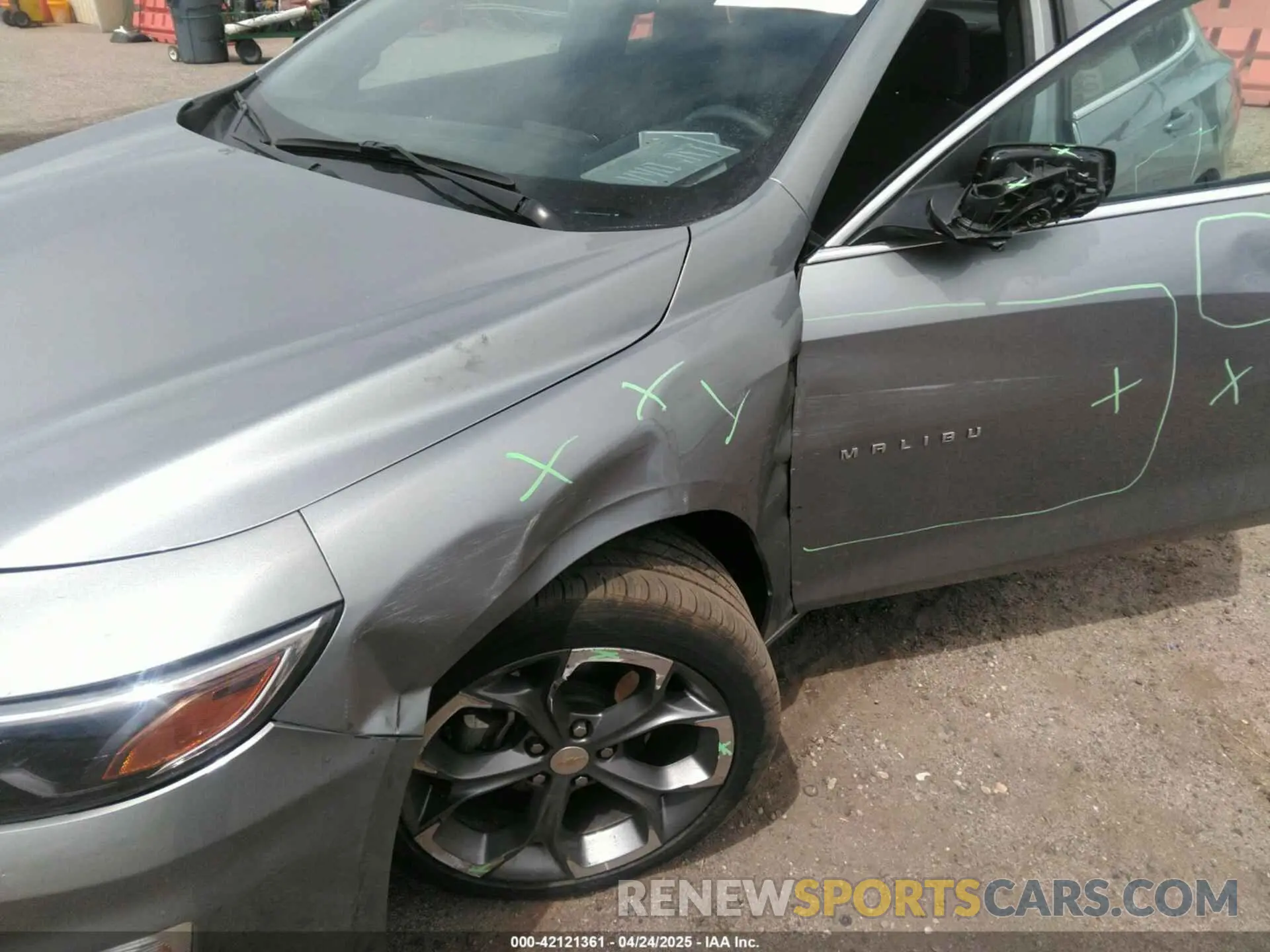 6 Photograph of a damaged car 1G1ZD5ST0RF227076 CHEVROLET MALIBU 2024